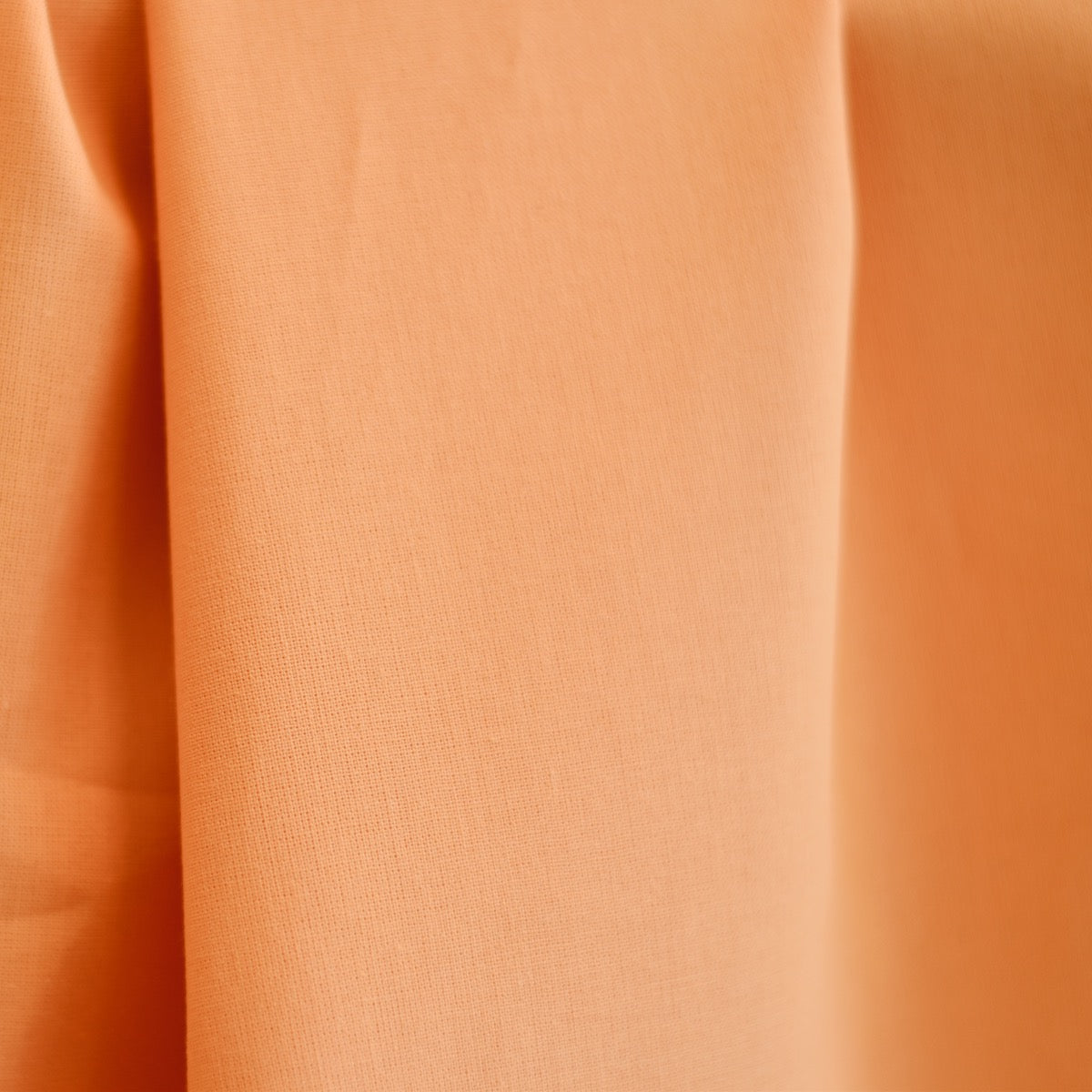 COUPON Biologisch katoen poplin | Oranje | 70x150 cm