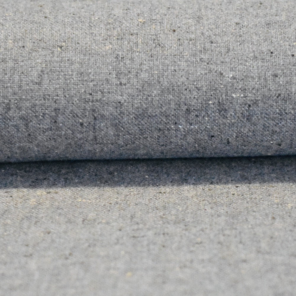 Mantelstof wol | Woven grey