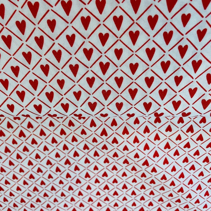 stof met hartjes