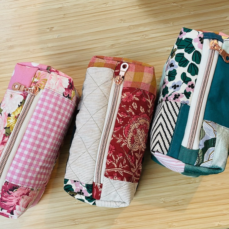 Quilt a Scrappy Pouch - Sunday January 26 '25 (ENGLISH)