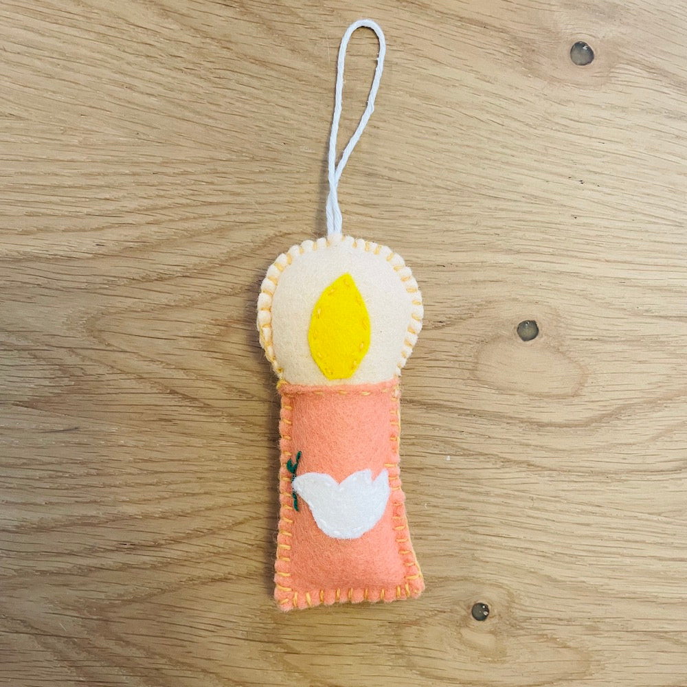 Duurzame DIY kerst set | Ster, Koekmannetje, Kaars, Kerstbal