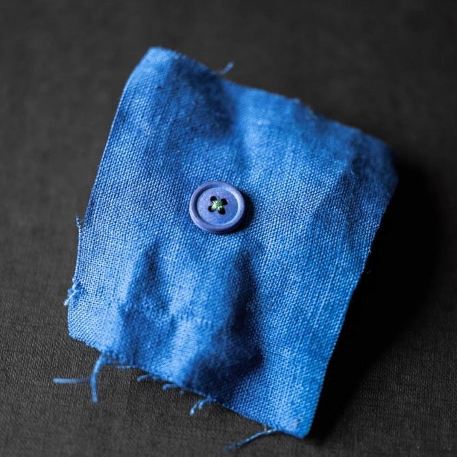 merchant and mills knopen bright blue