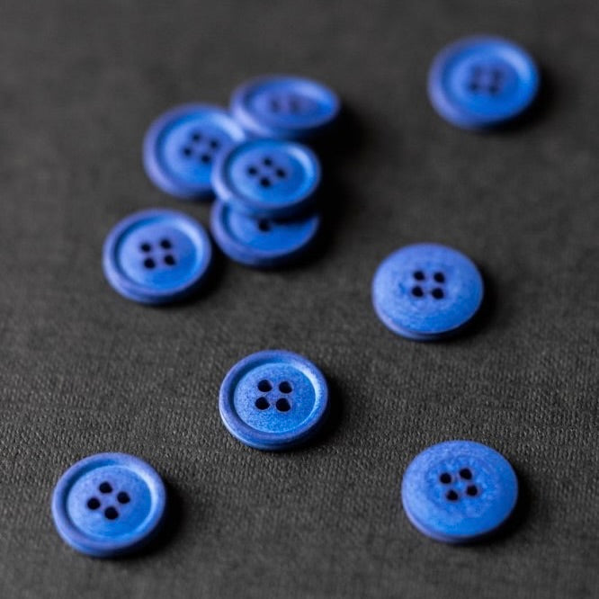 merchant and mills knopen bright blue