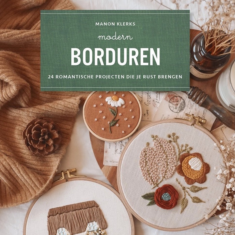 Modern borduren boek