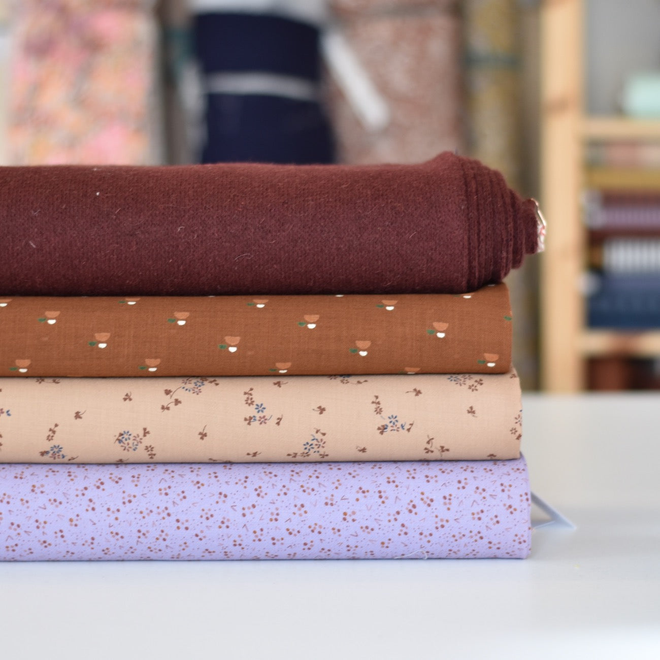 Wollen crêpe | Beige beauty