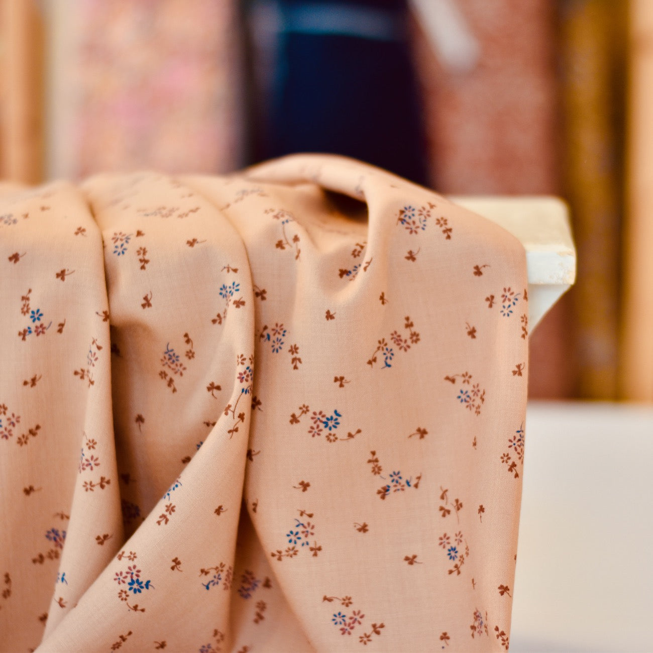 Wollen crêpe | Beige beauty