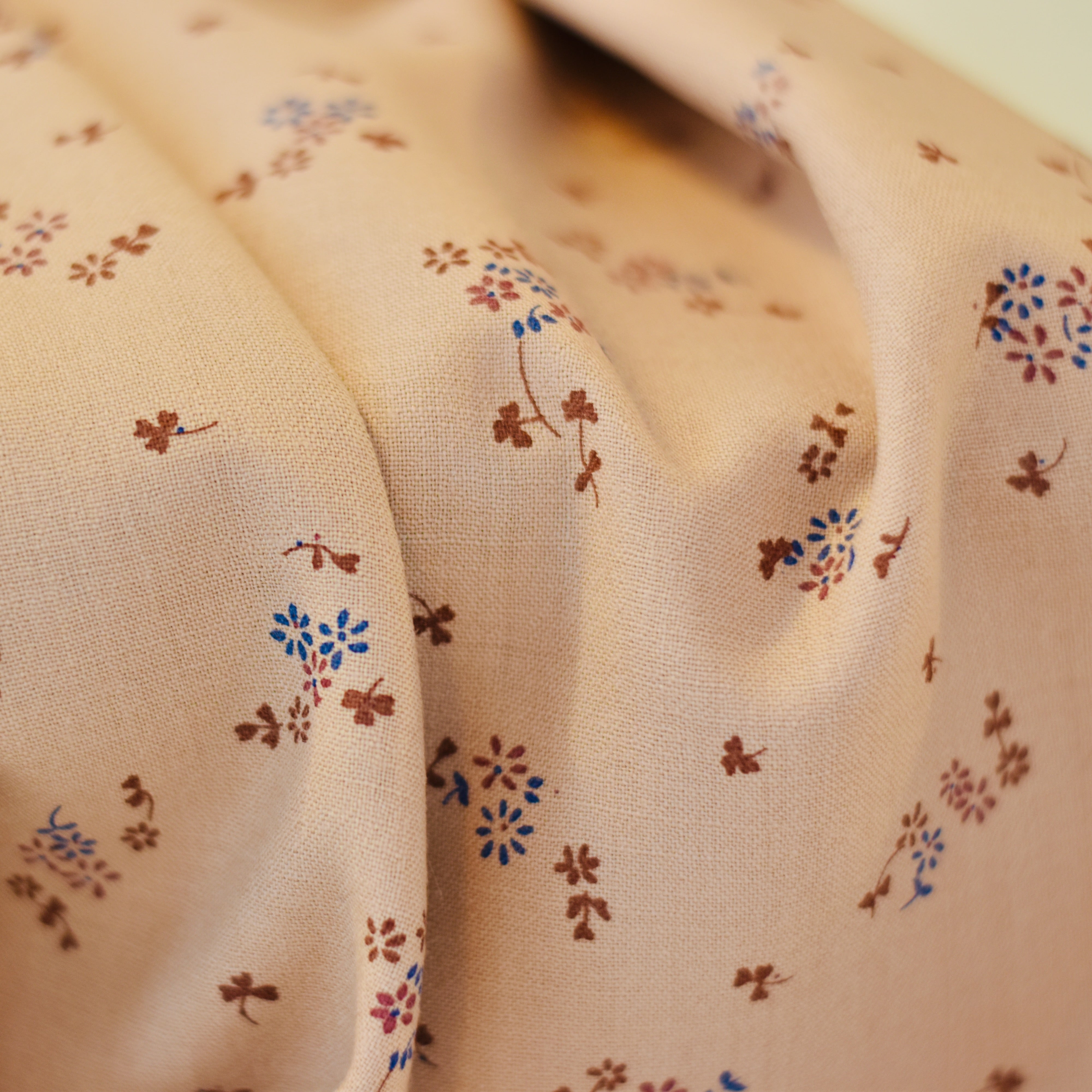 Wollen crêpe | Beige beauty