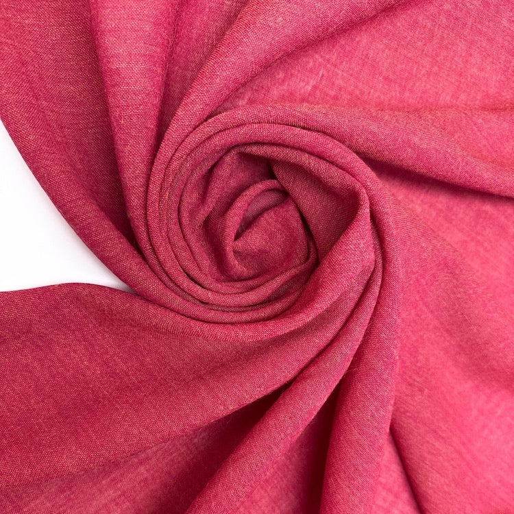 Wollen crêpe | Raspberry