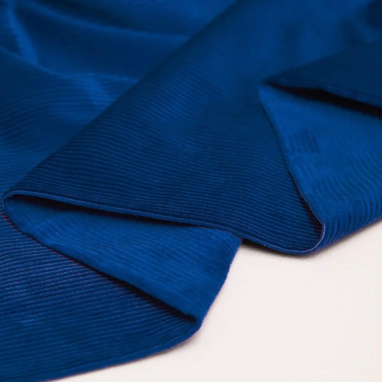 kora corduroy cobalt blue