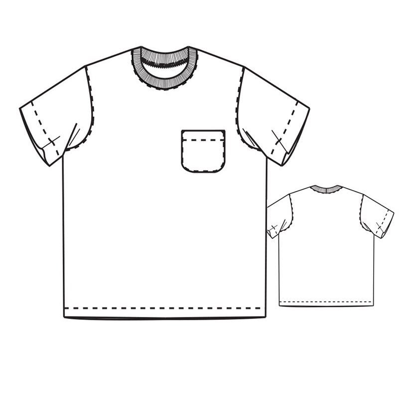 The Tee Shirt | Top | Papieren patroon